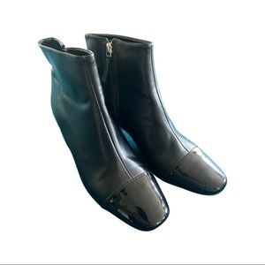 Zara - Leather Ankle Boots